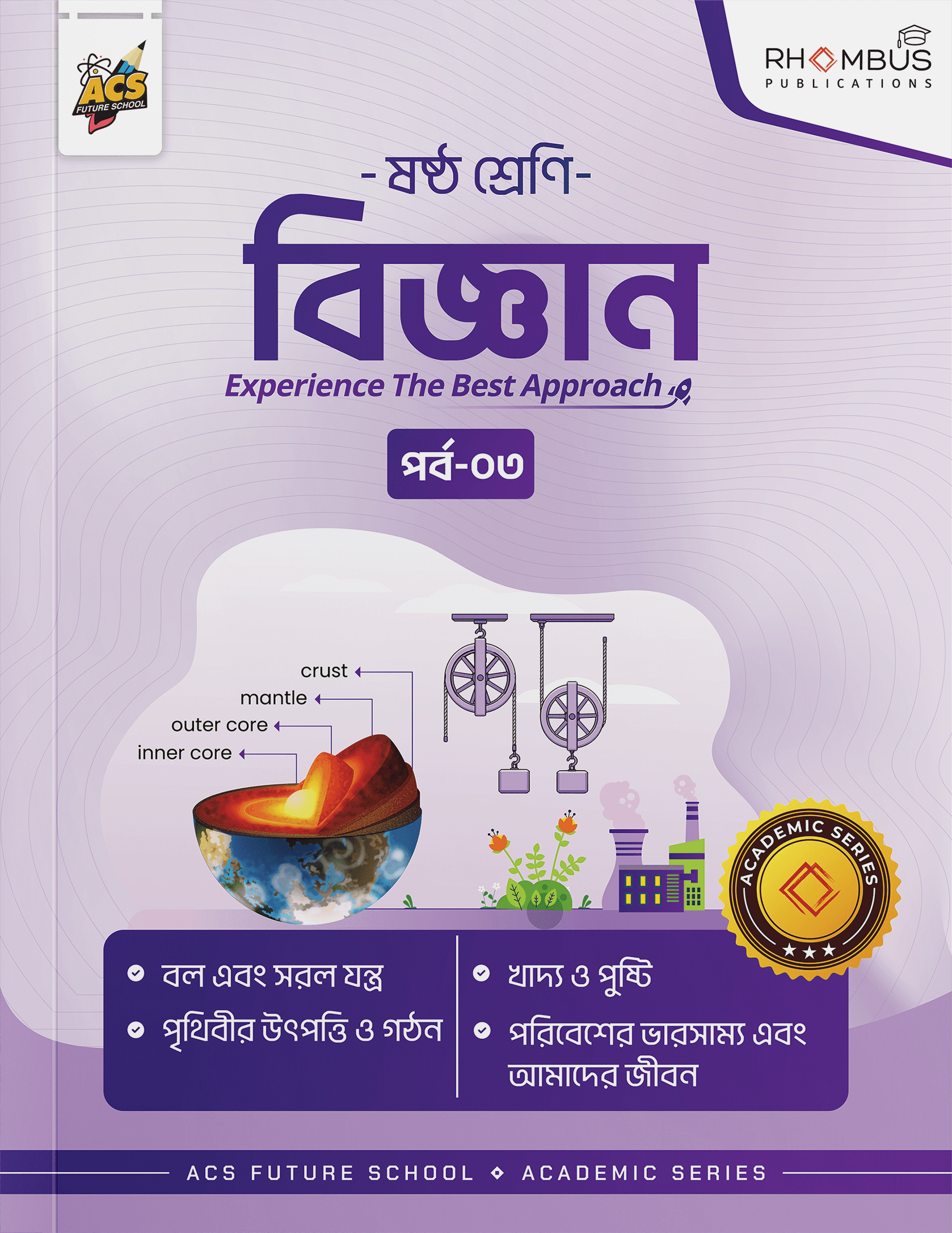 ষষ্ঠ শ্রেণি বিজ্ঞান পর্ব ০৩ বইয়ের প্রচ্ছদ